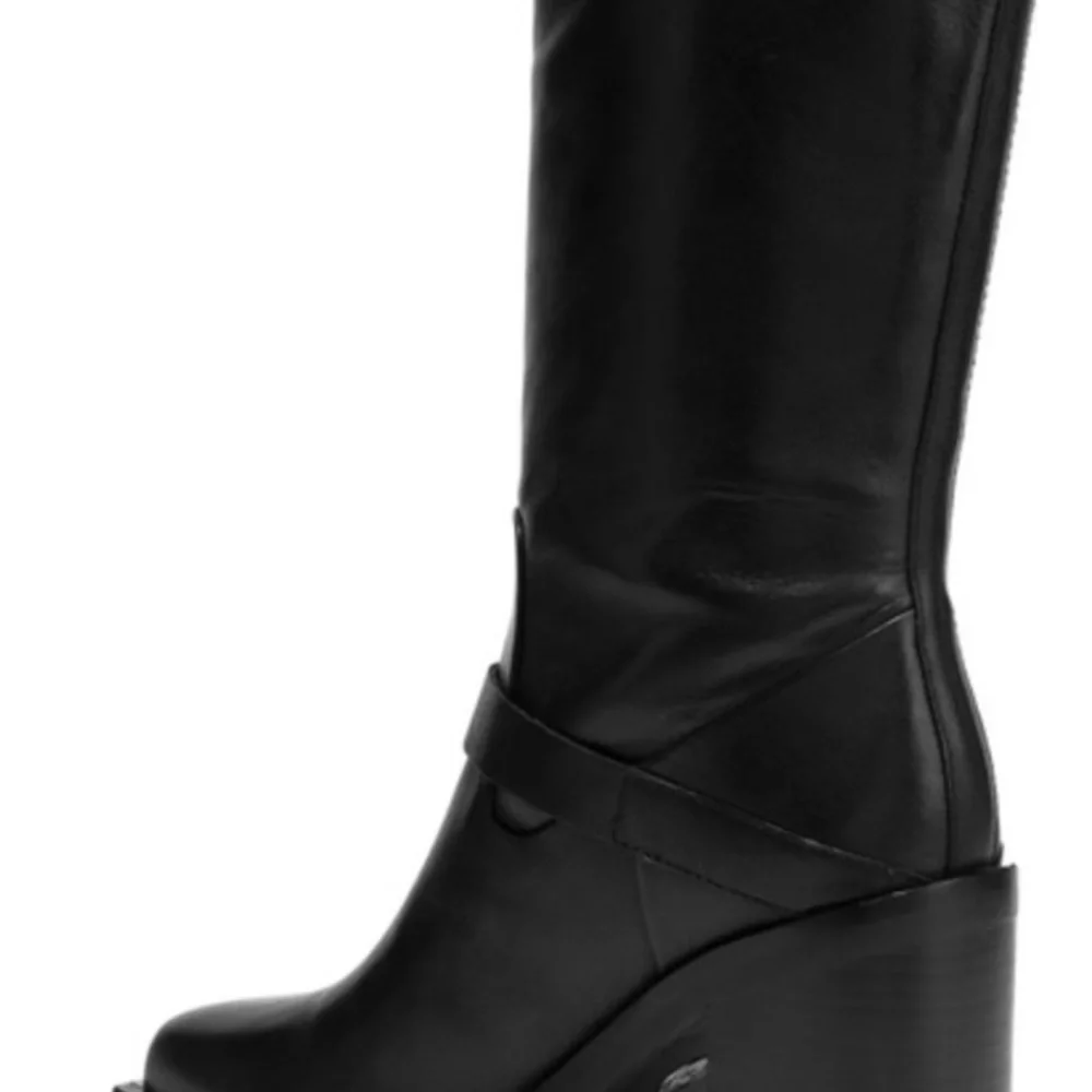 RAG & BONE Fallon High buckled leather boots - Picture 3 of 3